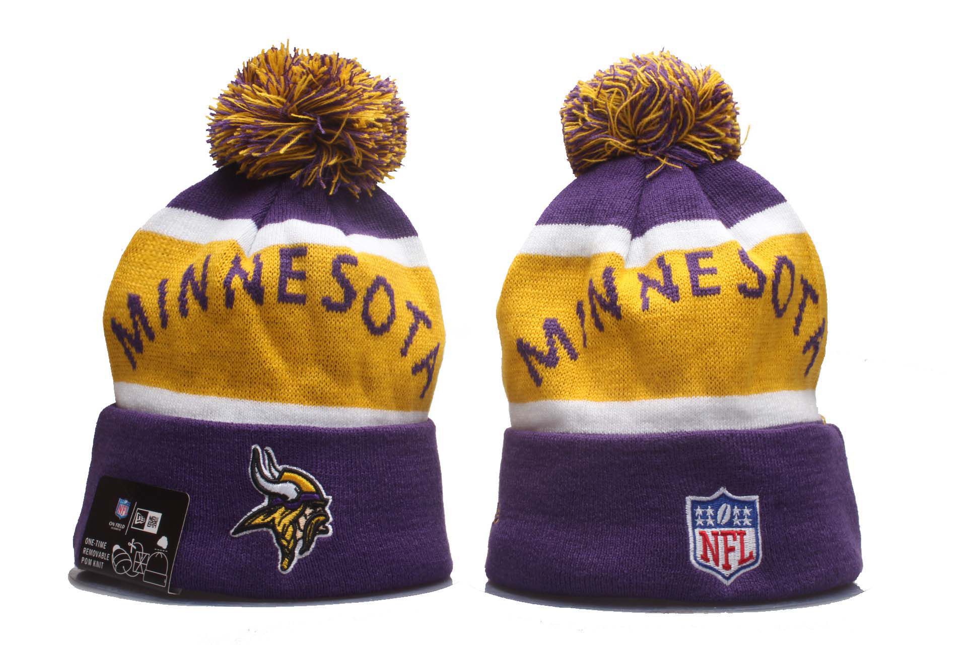 2023 NFL Minnesota Vikings beanies ypmy3